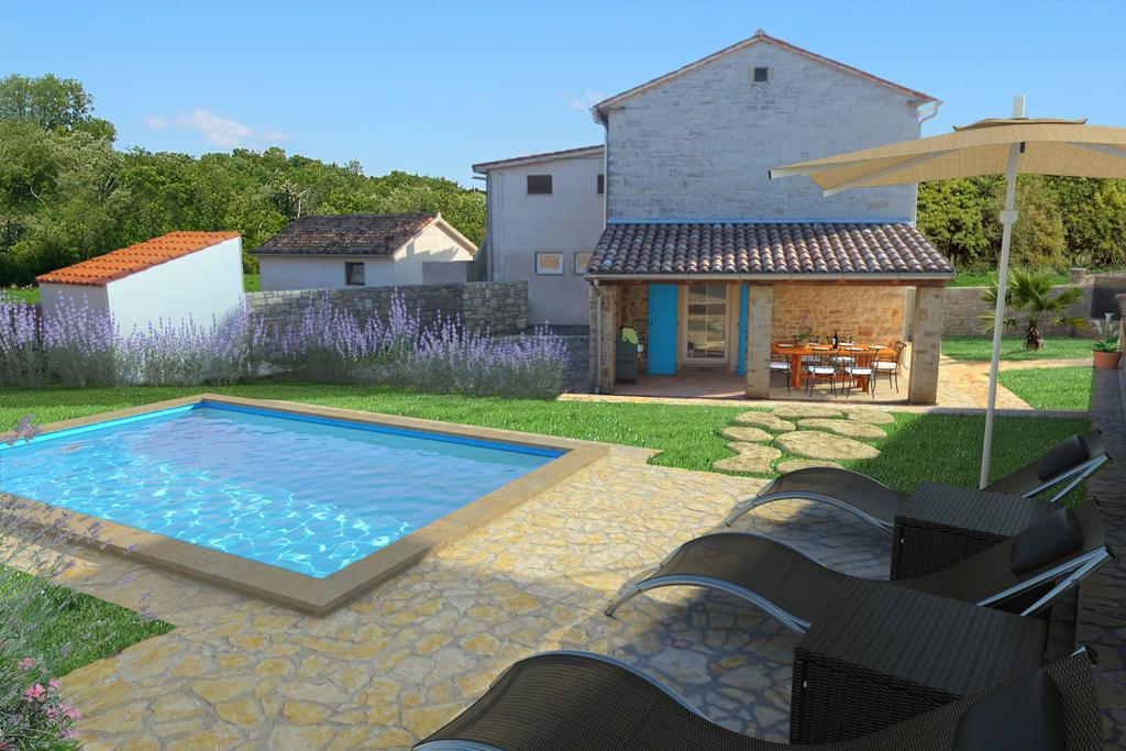 Cozy Istrian Stone Sasso With Private Pool Petehi